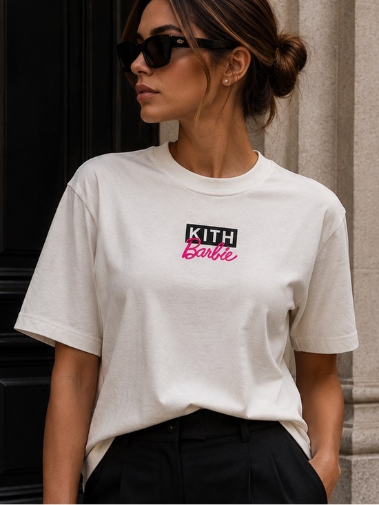 Kith Tops - KITH x Barbie Logo Tee – Size Small – Rare